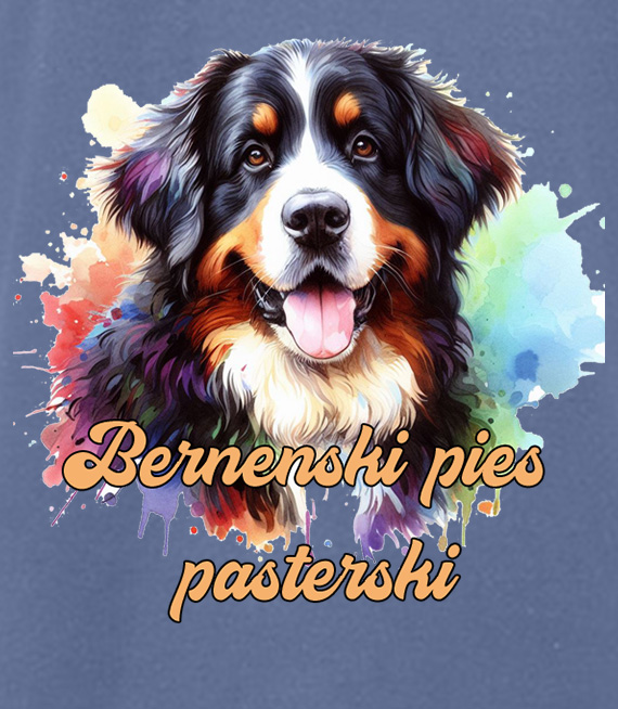 Koszulki z nadrukiem  - Berneński pies pasterski