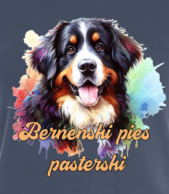 Koszulki z nadrukiem  - Berneński pies pasterski