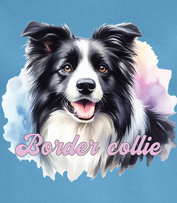 Koszulki z nadrukiem  - Border collie