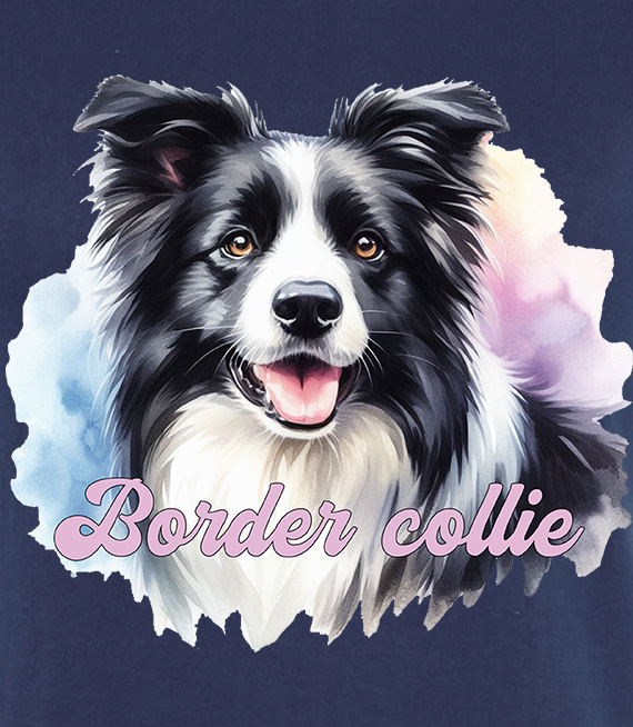 Koszulki z nadrukiem  - Border collie