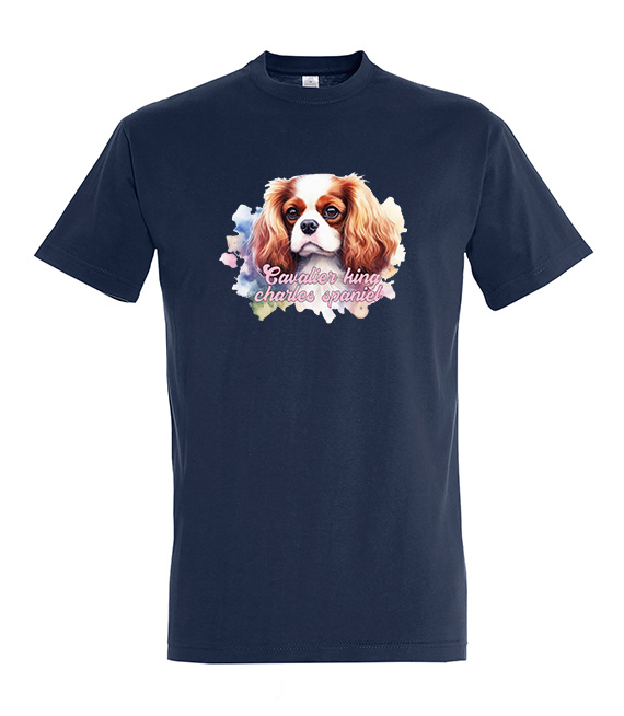 Koszulki z nadrukiem-Cavalier king charles spaniel