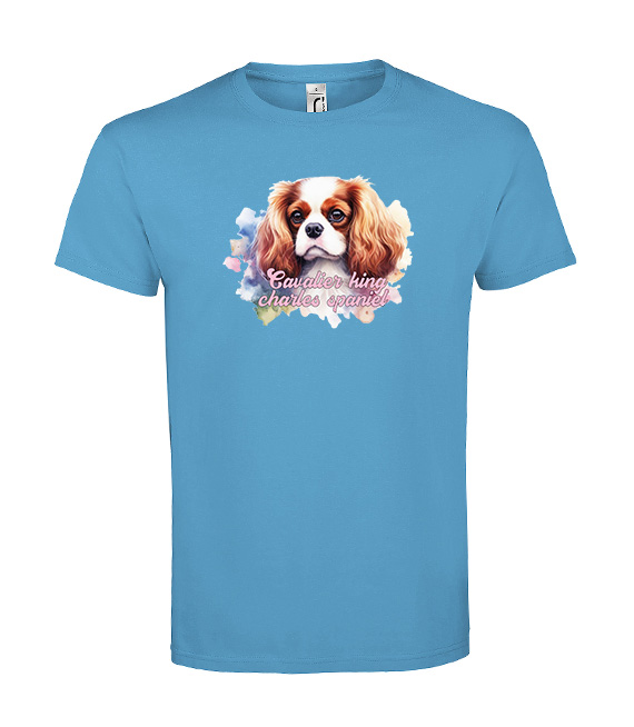 Koszulki z nadrukiem-Cavalier king charles spaniel