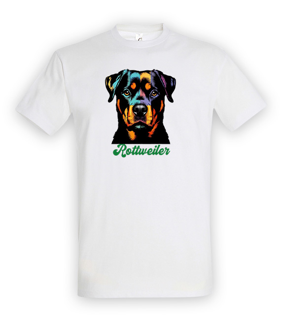 Koszulki z nadrukiem-Rottweiler