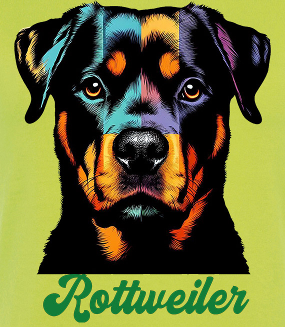 Koszulki z nadrukiem  - Rottweiler