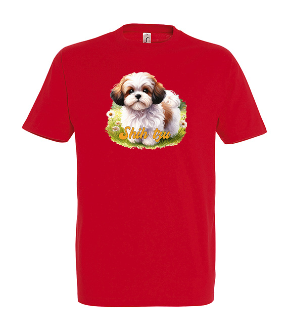 Koszulki z nadrukiem-Shih tzu