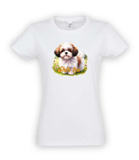 Koszulki z nadrukiem  - Shih tzu