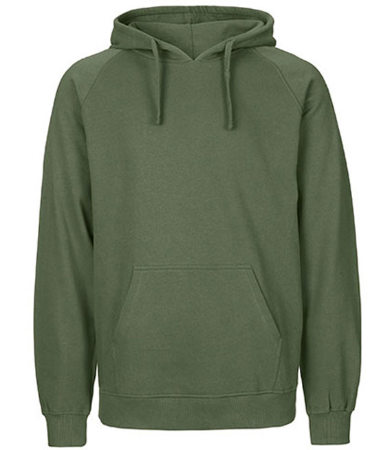 Męska reglanowa kangurka Hoodie - Organic