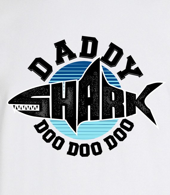 T-shirt - DADDY SHARK