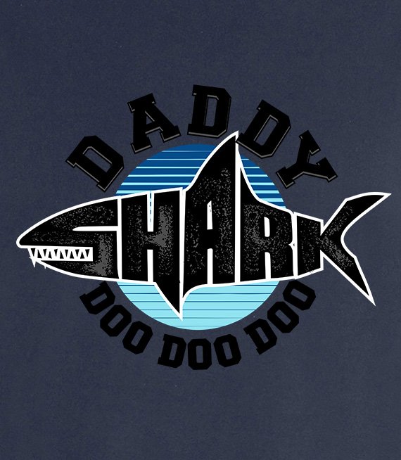 T-shirt - DADDY SHARK