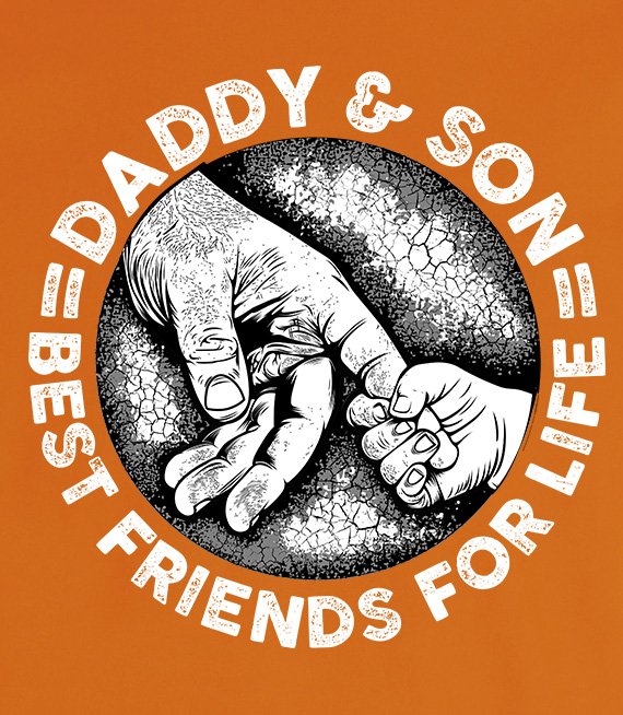 T-shirt - DADDY & SON BEST FRIENDS FOR LIFE