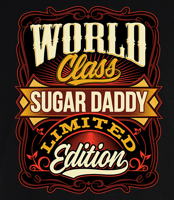 T-shirt - WORLD CLASS SUGAR DADDY