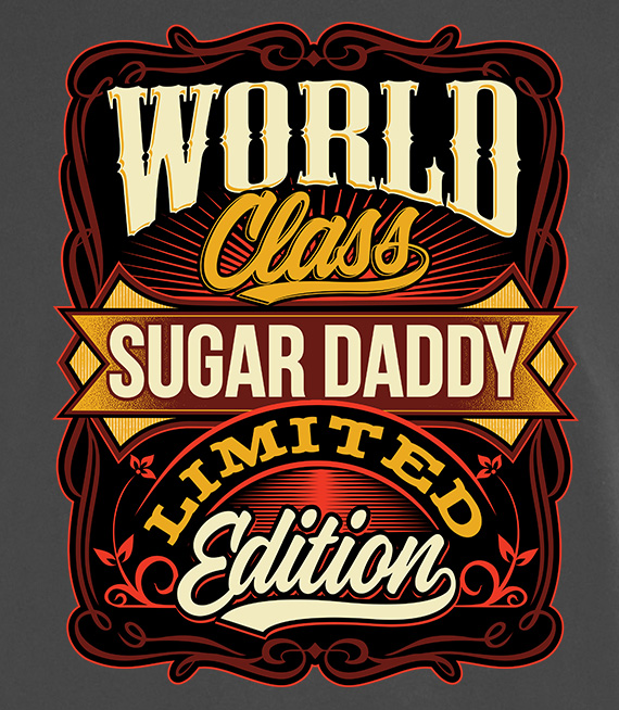 T-shirt - WORLD CLASS SUGAR DADDY