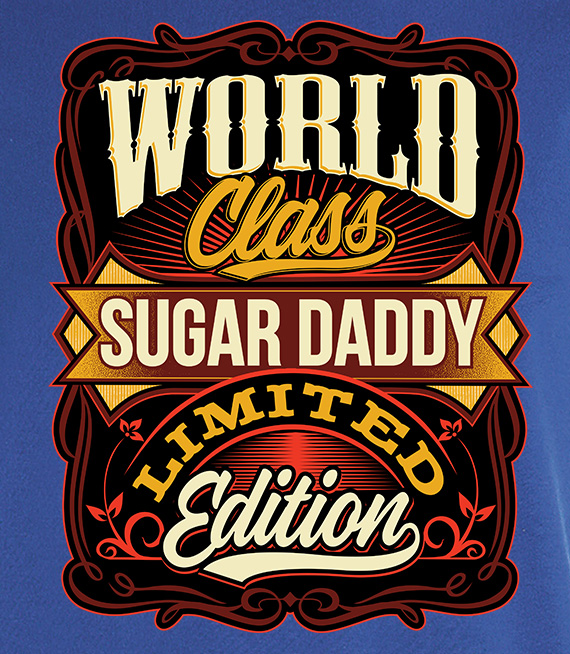 T-shirt - WORLD CLASS SUGAR DADDY