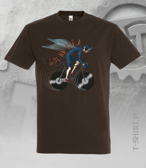 T-shirt z nadrukiem -  Sound bike.