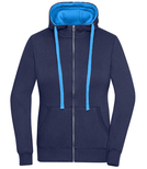 Damska  bluza z kapturem na zamek - Lifestyle Zip-Hoody