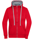 Damska  bluza z kapturem na zamek - Lifestyle Zip-Hoody