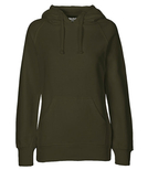 Damska reglanowa  kangurka Hoodie  - Organic