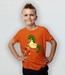 Koszulka Dziecięca z Nadrukiem - Kaczosmok