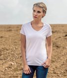 Koszulka damska Luxury V-Neck - Organic