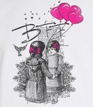 Koszulka damska z nadrukiem - BFF