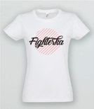 Koszulka damska z nadrukiem - Fighterka 