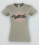 Koszulka damska z nadrukiem - Fighterka 