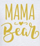 Koszulka damska z nadrukiem - Mama Bear