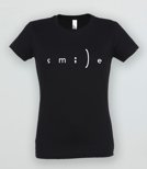 Koszulka damska z nadrukiem - Smile
