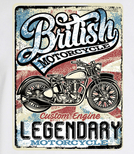 Koszulka męska - BRITISH MOTORCYCLE