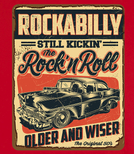 Koszulka męska - ROCKABILLY...still kickin the ROCK'N ROLL