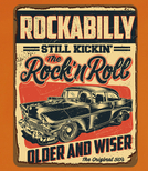 Koszulka męska - ROCKABILLY...still kickin the ROCK'N ROLL