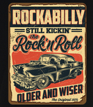 Koszulka męska - ROCKABILLY...still kickin the ROCK'N ROLL