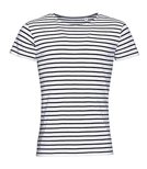 Koszulka męska - Round Neck Striped Miles