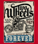 Koszulka męska - TWO WHEELS FOREVER