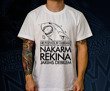 Koszulka z nadrukiem - Nakarm Rekina Jakimś Debilem 3XL - 5XL