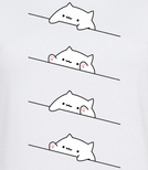 Koszulki z nadrukiem-Bongo cat set