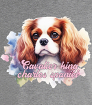 Koszulki z nadrukiem-Cavalier king charles spaniel