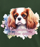 Koszulki z nadrukiem  - Cavalier king charles spaniel