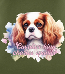 Koszulki z nadrukiem  - Cavalier king charles spaniel