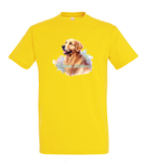 Koszulki z nadrukiem-Golden retriver