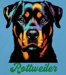 Koszulki z nadrukiem-Rottweiler