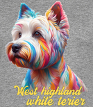 Koszulki z nadrukiem  - West highland white terier