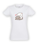 Koszulki z nadrukiem-cat love