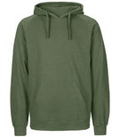 Męska reglanowa kangurka Hoodie - Organic