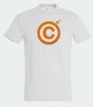 T-shirt z nadrukiem - Copyright Registered Trade Mark