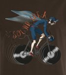 T-shirt z nadrukiem -  Sound bike.